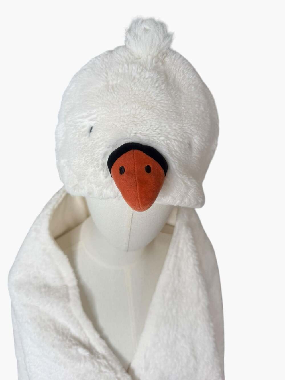 Pillowfort Swan Hooded Blanket 40" x 50"